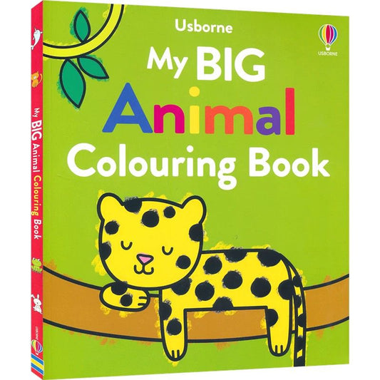 (Pre-Order) Usborne My BIG Animal Colouring Book