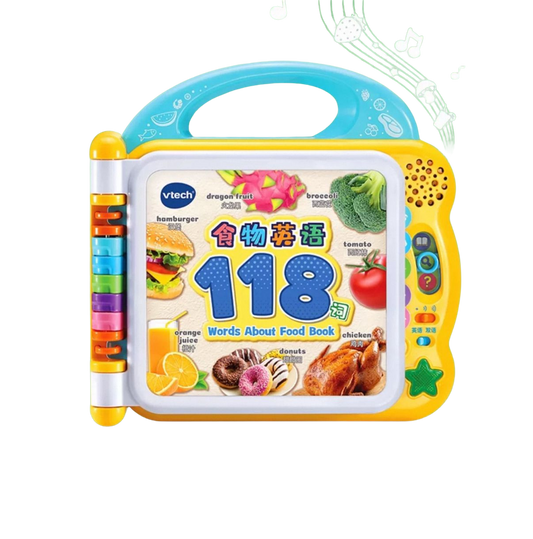 (Pre-Order) VTECH 118 Words About Food Audio Book English/Mandarin