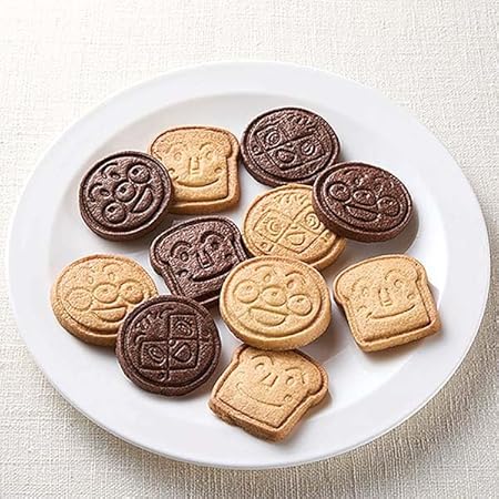 (Pre-Order) Anpanman Multi Cookie Cutter Easy Just Push
