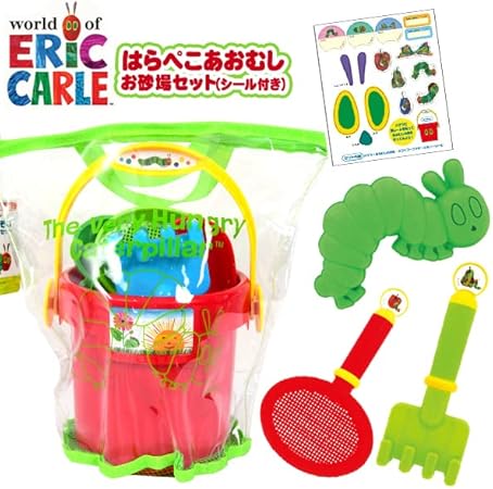 (Pre-Order) The Very Hungry Caterpillar by Eric Carle Onoeman Harapeko Aomushi New Sandbox Play Set, Color Not Available