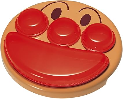 (Pre-Order) Anpanman AN Face lunch plate