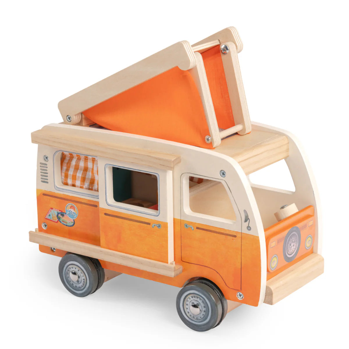 (Pre-Order) Mounlin Roty Wooden van and accessories