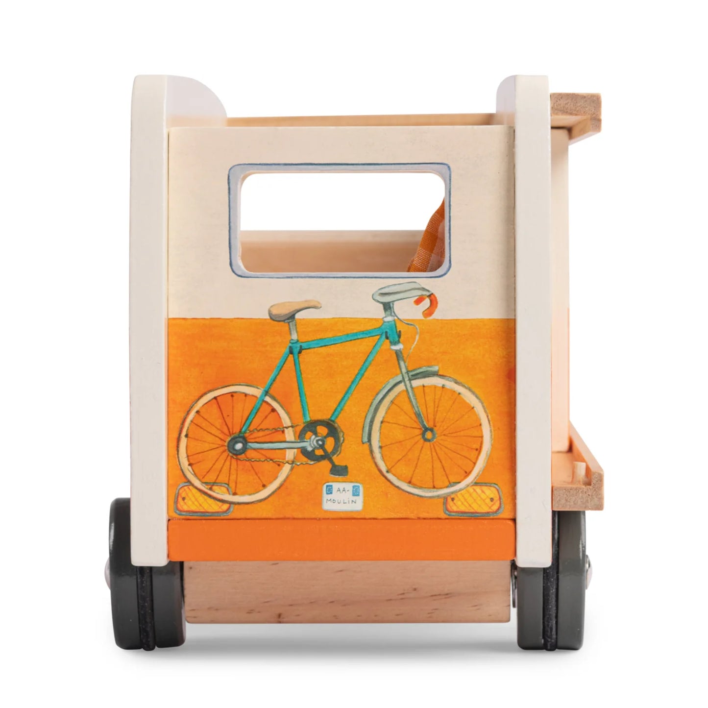 (Pre-Order) Mounlin Roty Wooden van and accessories