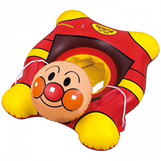(Pre-Order) Anpanman Baby Foot-hole Swim Ring, 48x58cm