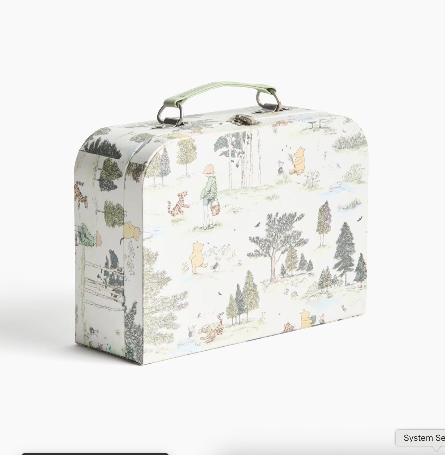 (Pre-Order) H&M Home Winnie the Pooh Cardboard Suitcase