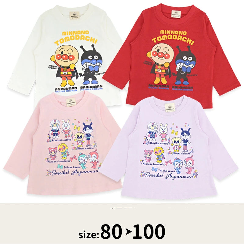 (Pre-Order) Anpanman Long-sleeved T-shirt