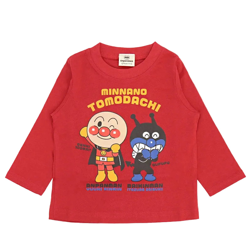 (Pre-Order) Anpanman Long-sleeved T-shirt