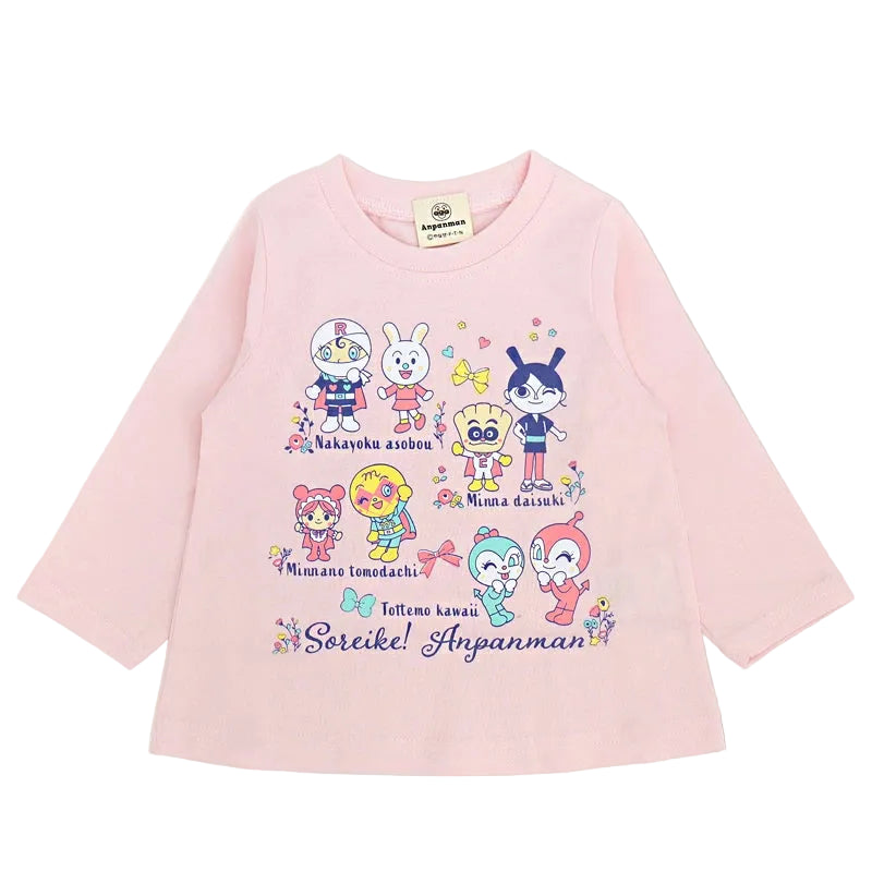 (Pre-Order) Anpanman Long-sleeved T-shirt