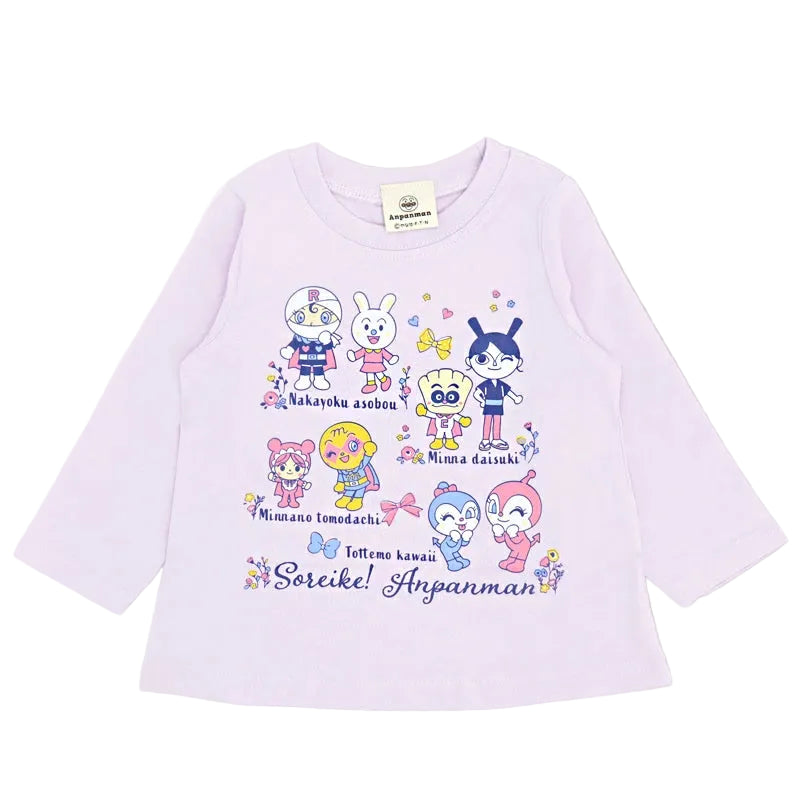 (Pre-Order) Anpanman Long-sleeved T-shirt