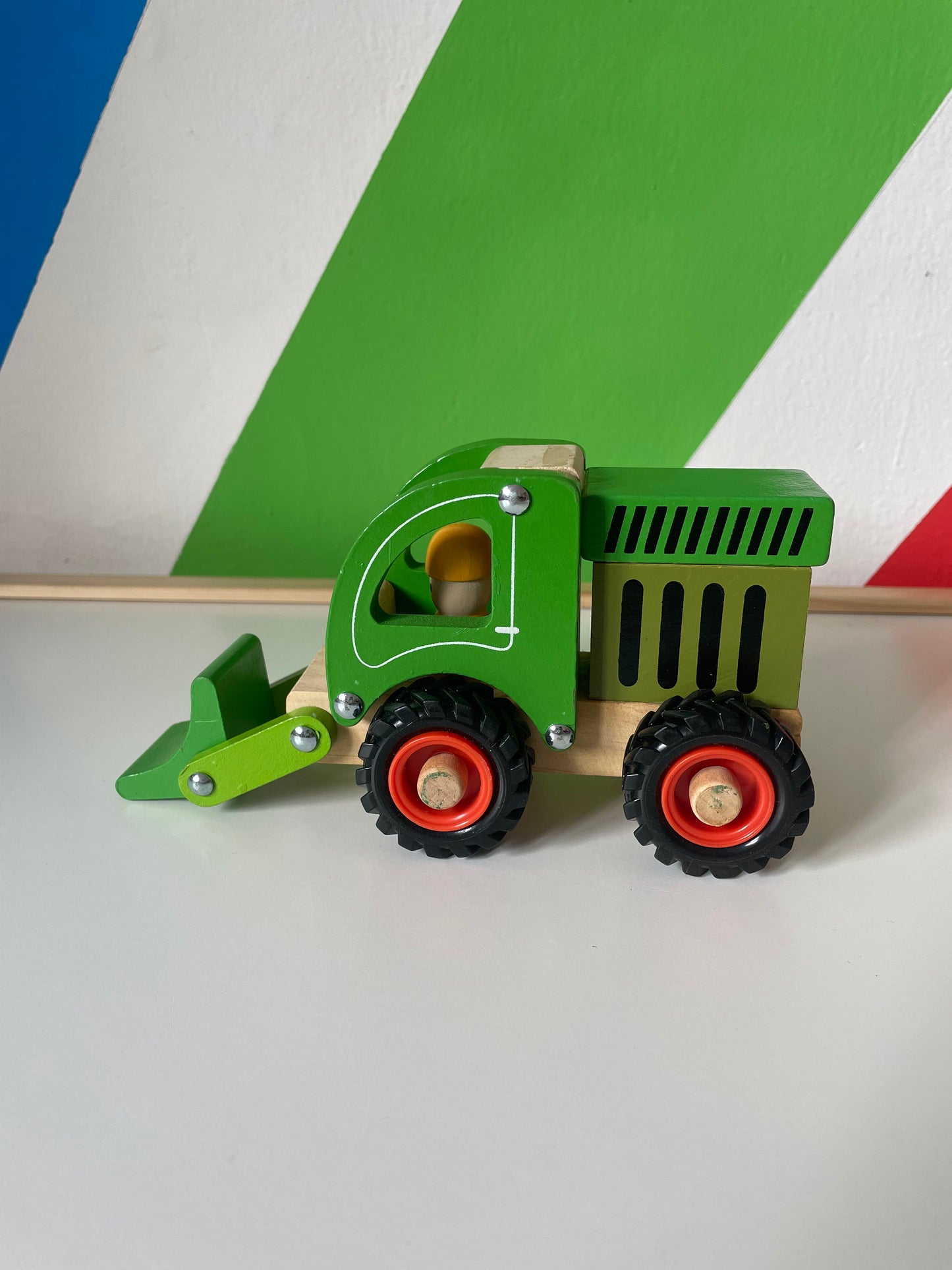 Transportation Set of 6 Wooden Car