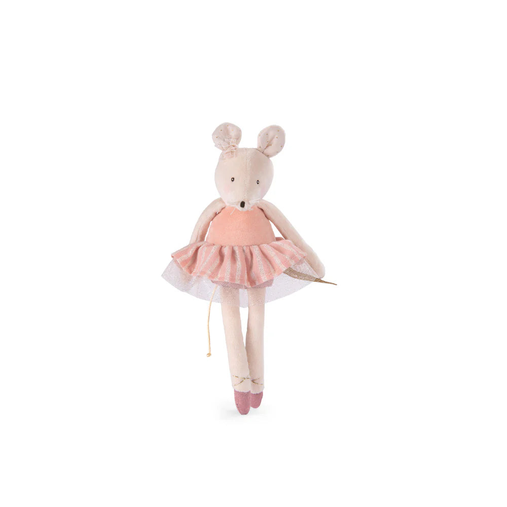 (Pre-Order) Moulin Roty Pink mouse - The Little School of Dance