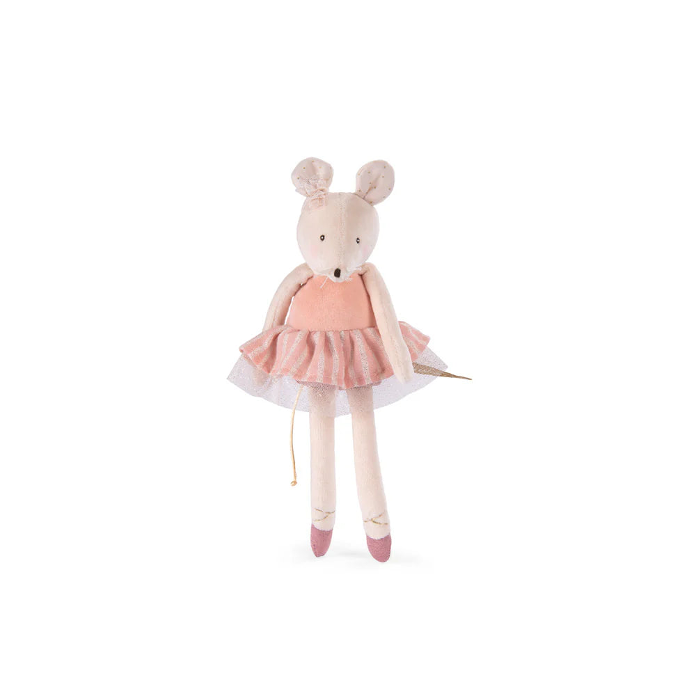 (Pre-Order) Moulin Roty Pink mouse - The Little School of Dance