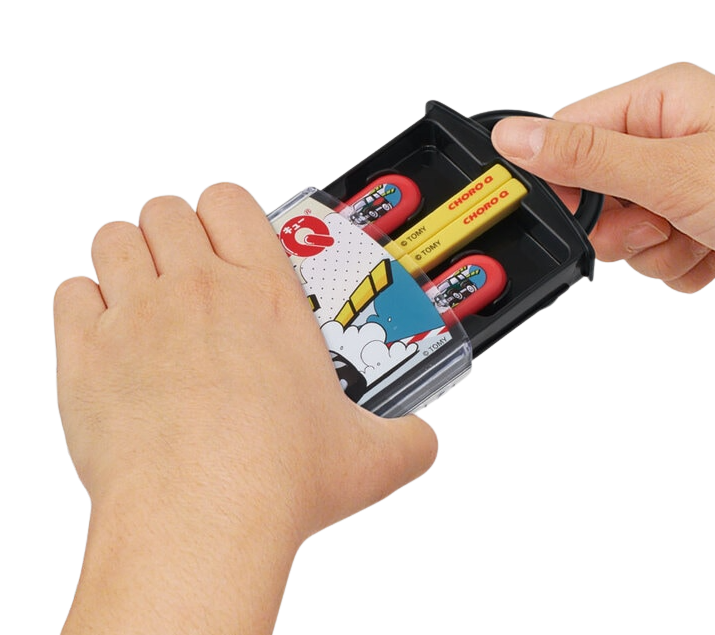 (Pre-Order) Skater Choro Q Chopsticks, Spoon, Fork Set