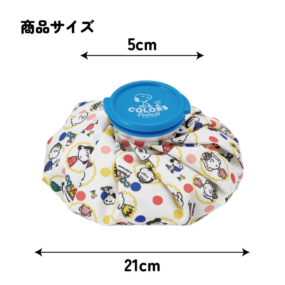 (Pre-Order) Skater Ice Pack Ice Bag M Size Diameter Approx. 20cm Ice Bag Ice Pack Icing Cooling Snoopy