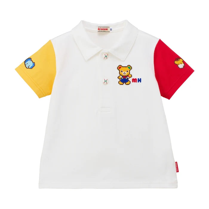 (Pre-Order) Mikihouse Short-sleeved Polo Shirt