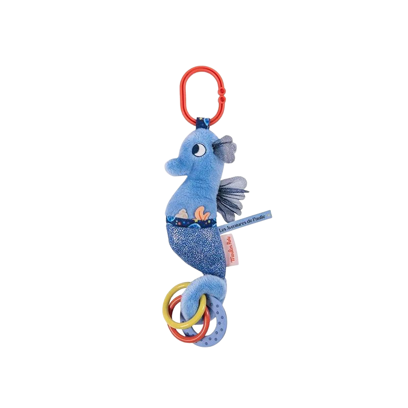 (Pre-Order) Moulin Roty Assorted Rattle Sea Animal Series