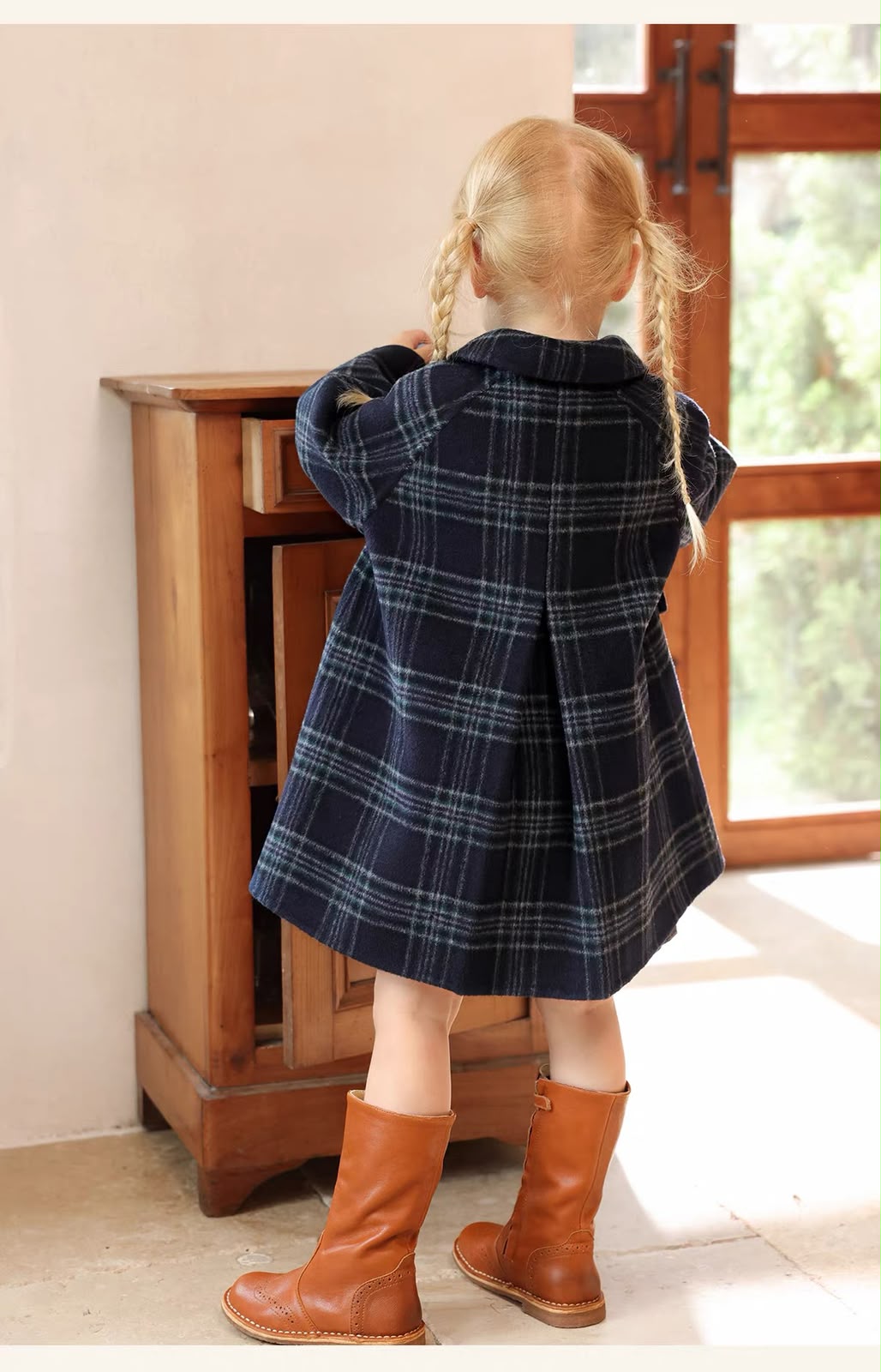 (Pre-Order)  Reversible Wool Coat