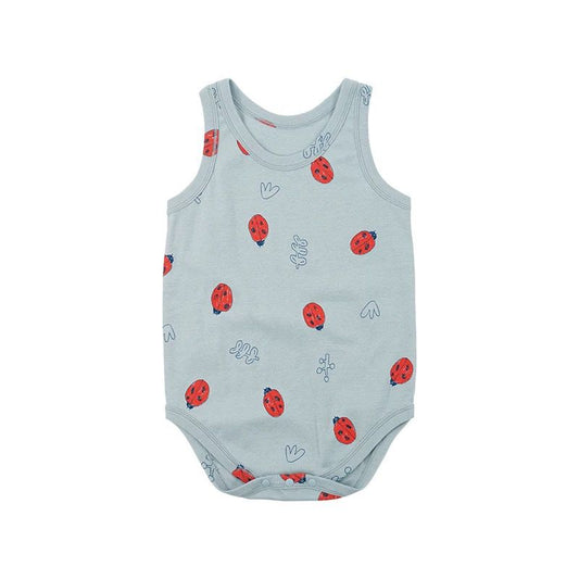 Rice & Sky Lady Bug Onesie
