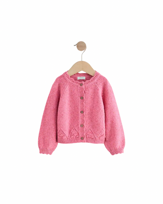 (Pre-Order) Pink Button-Up Cardigan