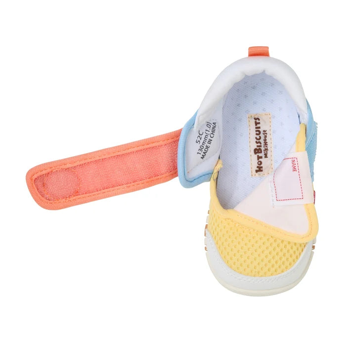 (Pre-Order) Mikihouse Double Russell First Baby Shoes Yellow