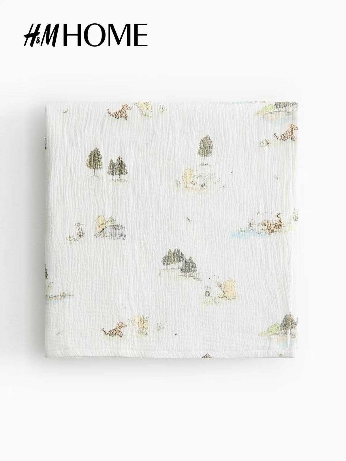 (Pre-Order) H&M Home Winnie the Pooh Muslin Blanket