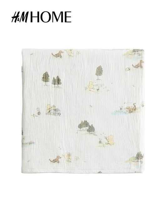 (Pre-Order) H&M Home Winnie the Pooh Muslin Blanket