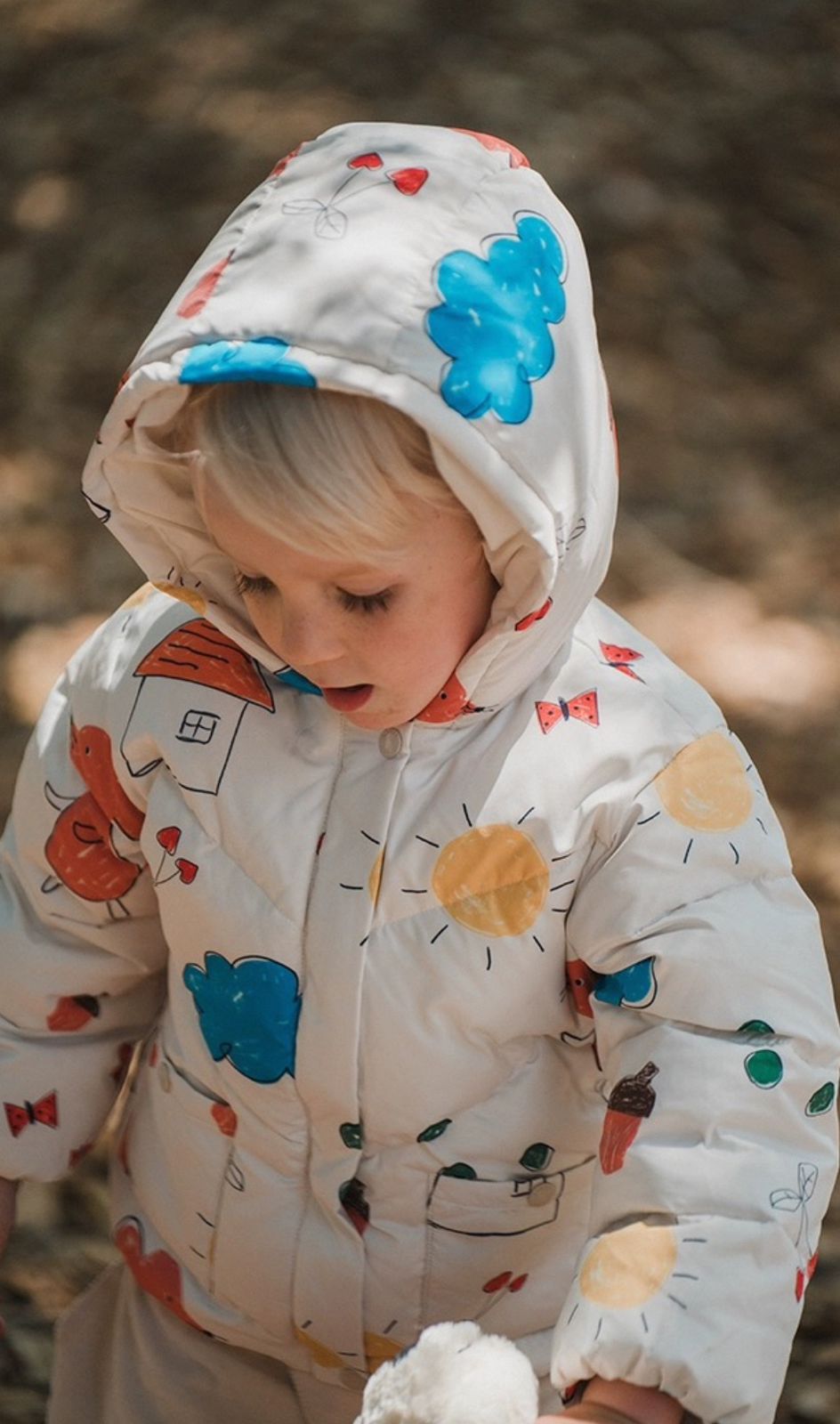 (Pre-Order) White Wheat Winter Jacket