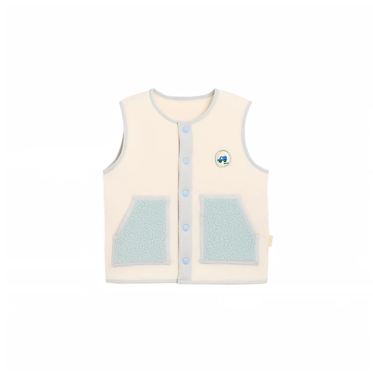 (Pre-Order) White Wheat Vest