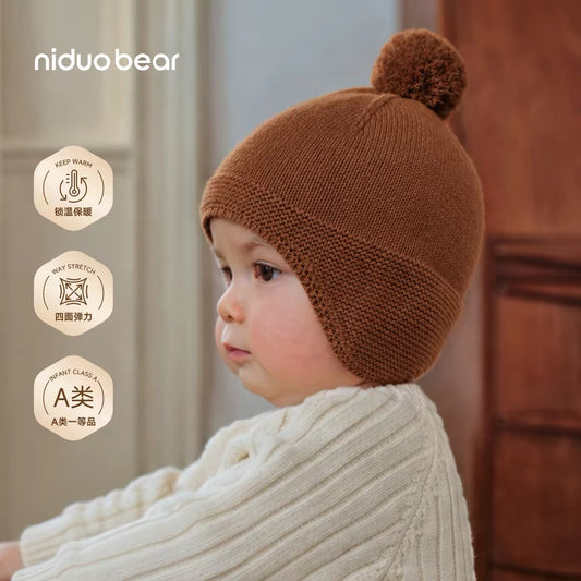 (Pre-Order) Niduo Bear Baby Beanie