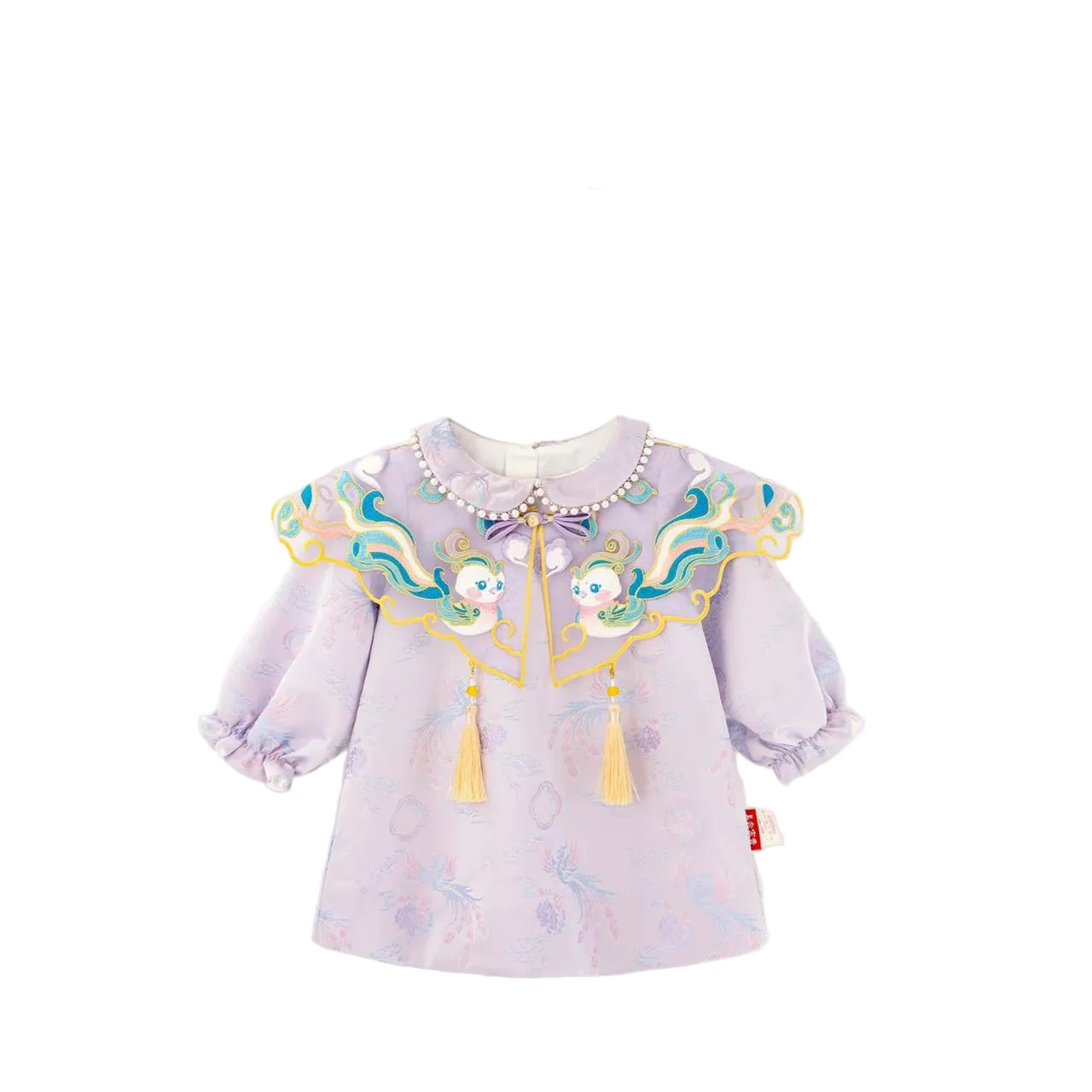 (Pre-Order) Zhang Ming Fu  Celestial Cherub Cheongsam (Include hairpin)