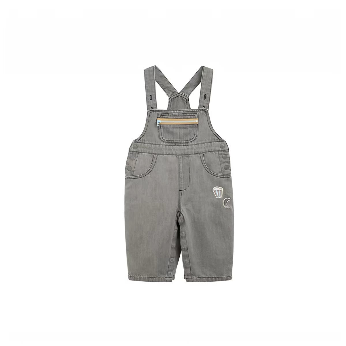 (Pre-order) White Wheat Dungarees