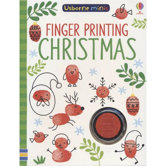 (Pre-Order) Usborne Minis Finger Printing Christmas