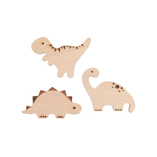(Pre-Order) H&M Home Wooden Dinosaur Hooks
