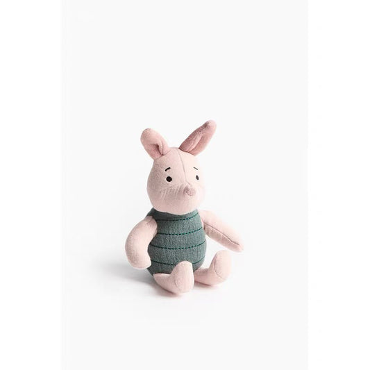 (Pre-Order) H&M Home Piglet-  Winnie the Pooh Cotton Muslin Rattle Toy