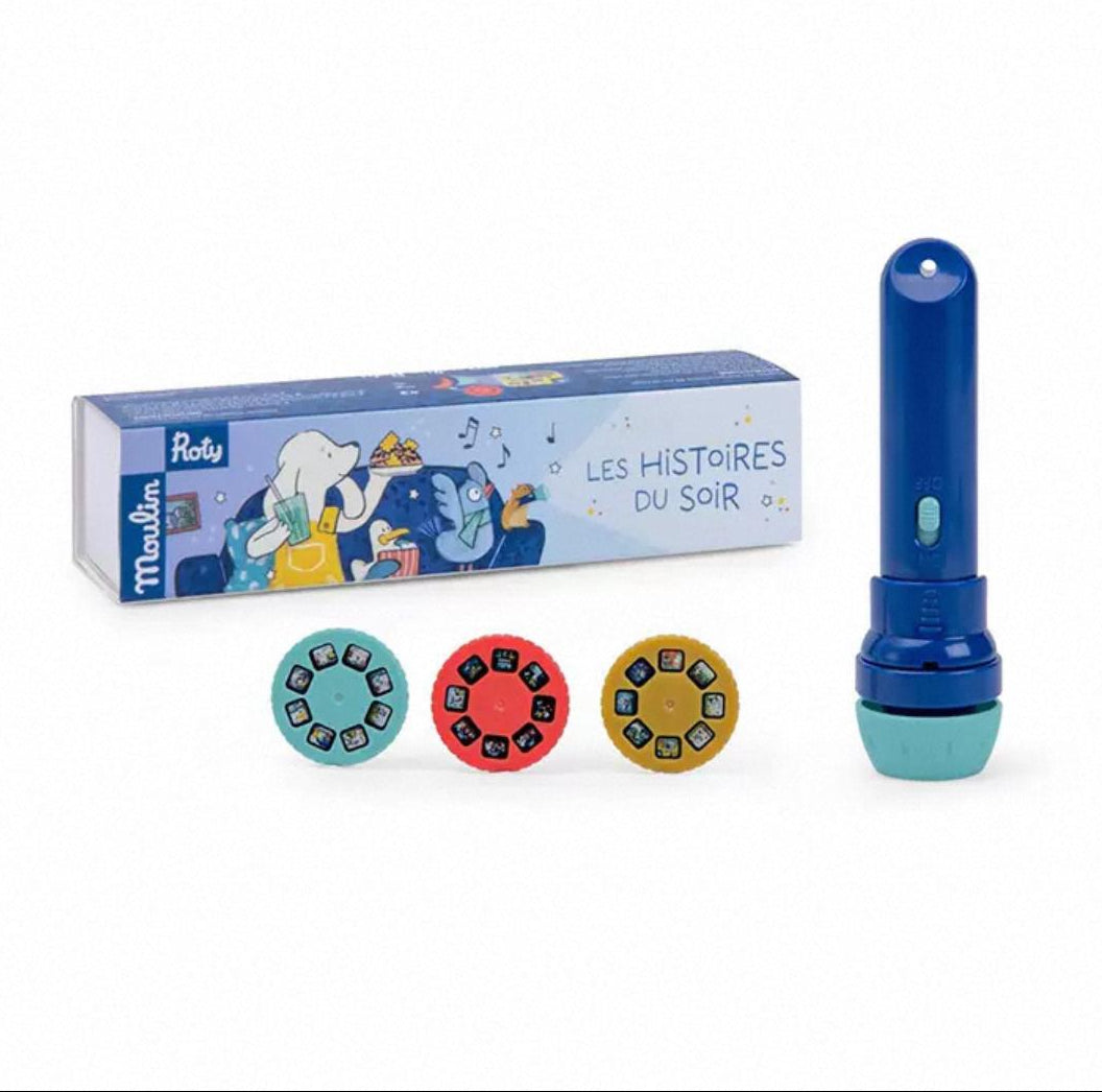 (Pre-Order) Moulin Roty Assorted Torch Lights Story Book Series