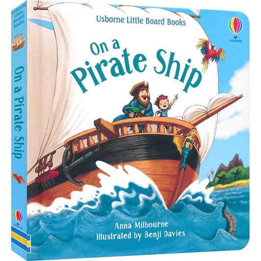 (Pre-Order) Usborne Little Board Books On a Pirate Ship