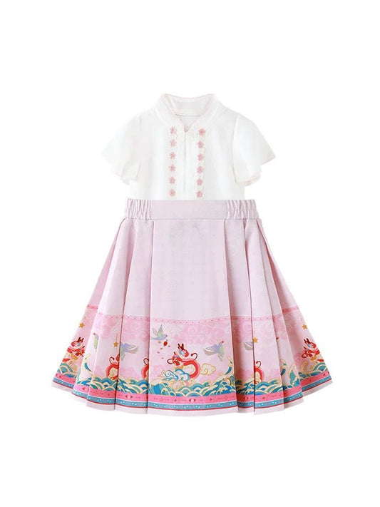 (Pre-Order) Zhang Ming Fu Phoenix Charm Skirt Set