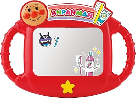 (Pre-Order) Anpanman Shake-Shake Anpanman Pikapika Toothbrushing Mirror