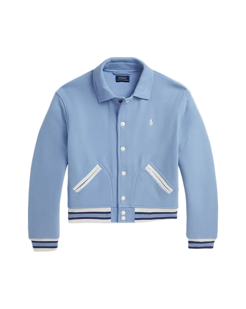 (Pre-Order) Ralph Lauren Logo Fleece Stadium Jacket