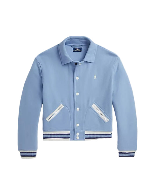 (Pre-Order) Ralph Lauren Logo Fleece Stadium Jacket