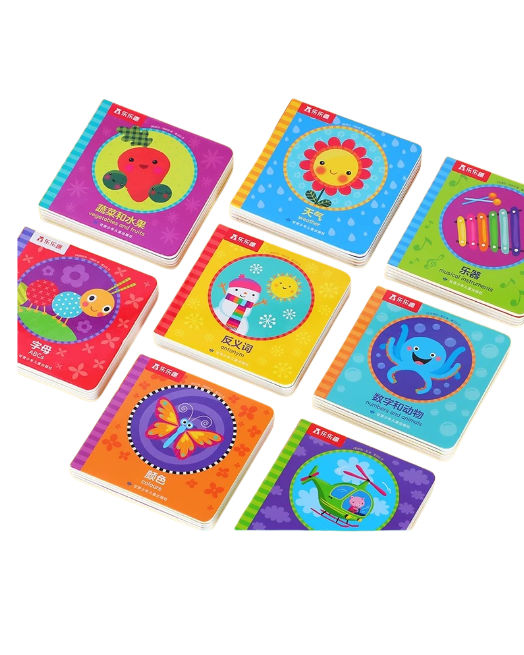 乐乐趣 Baby Knows Words 0-2Y Chinese/English Book