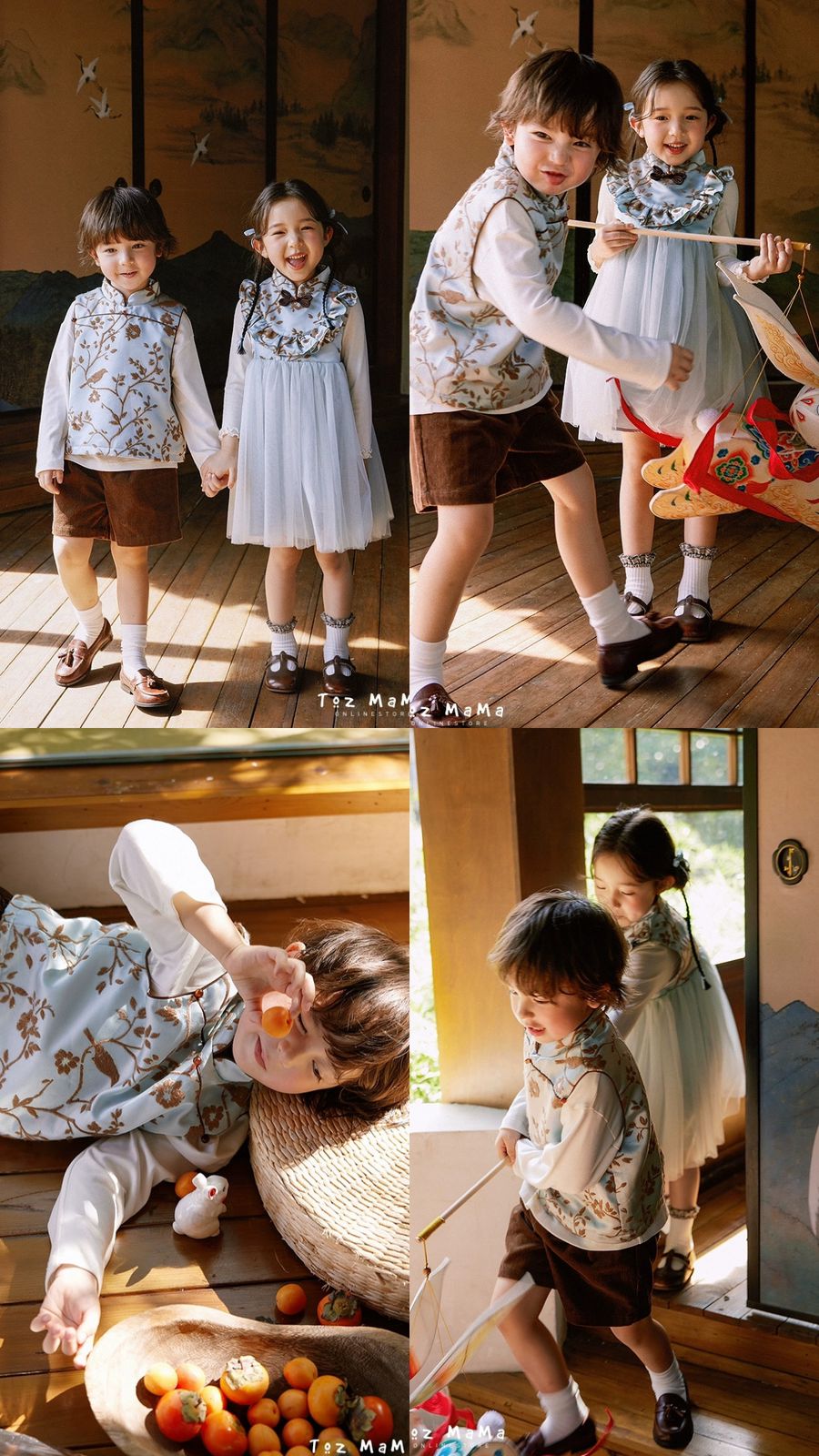 (Pre-Order) Toz Mama Boy Top - Girl Dress