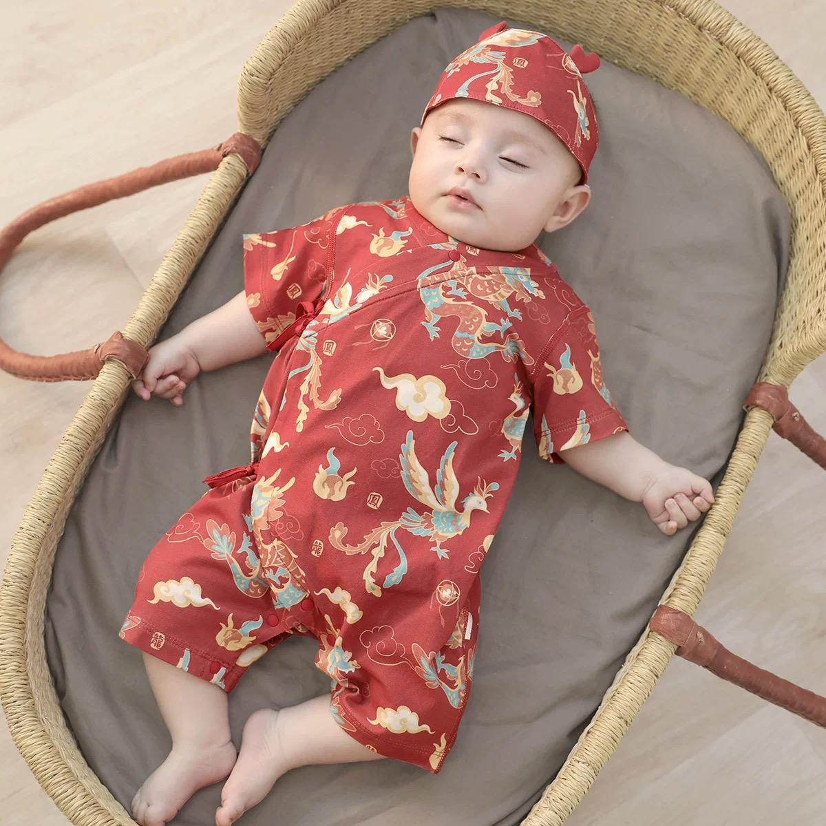 (Pre-Order) Han Gong Fu Crimson Heritage Hanfu Jumpsuit