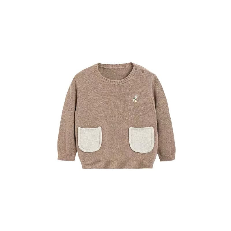 (Pre-Order) White Wheat Wool Sweater