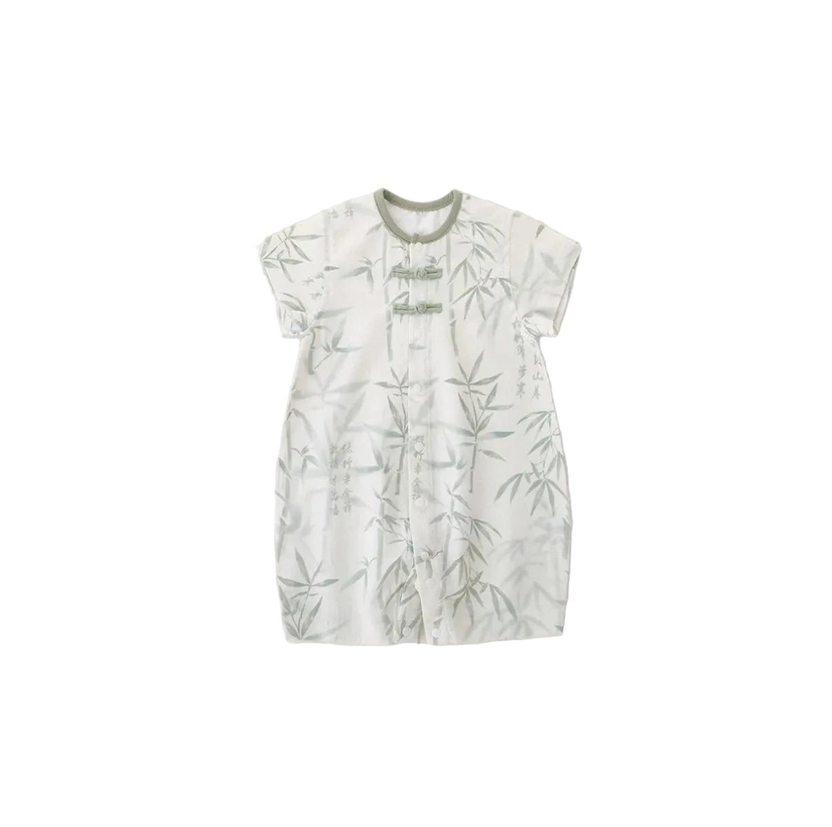(Pre-Order) Han Gong Fu Zen Bamboo Leaf Romper