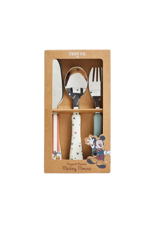 Zara Home Children's Mickey Mouse Disney Cutlery Set