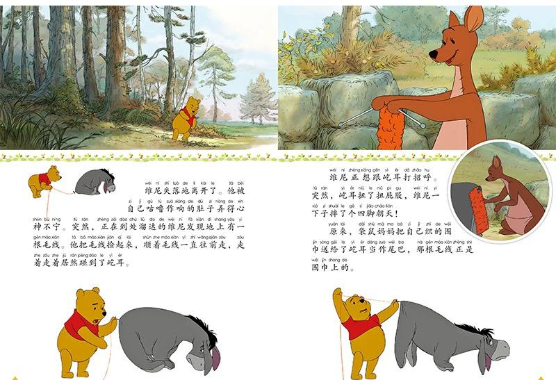 (Pre-Order) Winnie the Pooh Story Book Chinese + English (Hanzi/Pinyin) Paper Back