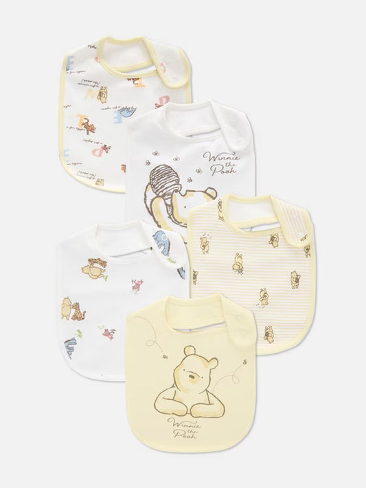 (Pre-Order) Winnie The Pooh + Primark + wrap bibs, pack of 5