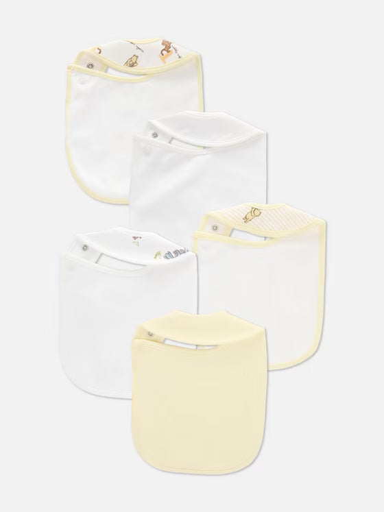 (Pre-Order) Winnie The Pooh + Primark + wrap bibs, pack of 5