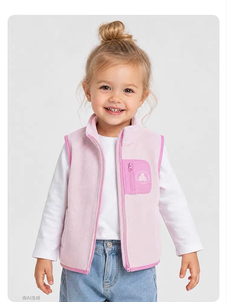 (Pre-Order) GAP Pink Vest